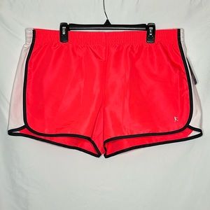 Like New Hot Pink + White Athletic Shorts